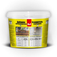 Добавка в бетон 2в1 (противоморозная + прискорювач схоплювання) 0,6 кг