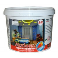 Фарба акрилова інтер'єрна «Matlatex» 5л Фарба акрилова інтер'єрна «Matlatex» 5л