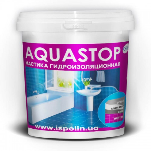 Гідроізоляційна мастика "AQUASTOP"  купить Харьков, фото